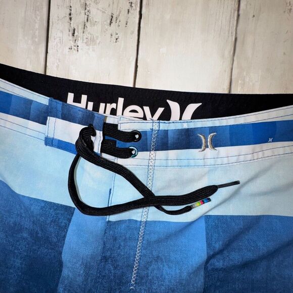 Hurley Phantom Hybrid Board Shorts Big Boys Size 20 (30 Waist) y2k Surf Swim - Picture 2 of 9
